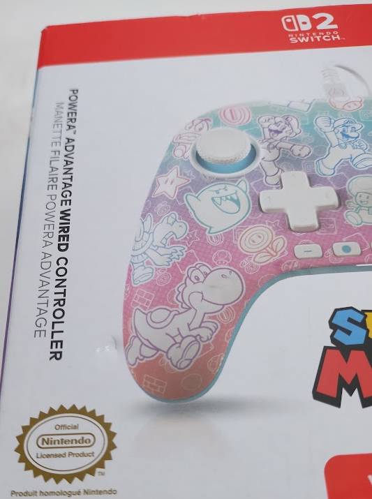 Advantage Wired Controller for Nintendo Switch 2 - Mushroom Kingdom SEE DETAILS