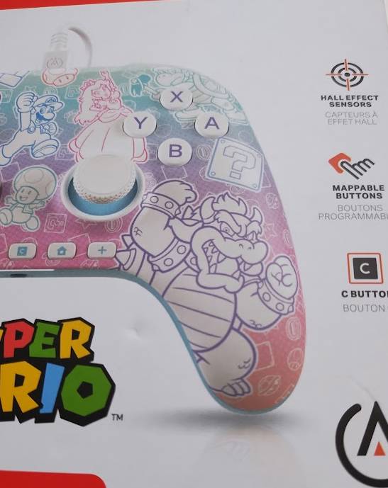 Advantage Wired Controller for Nintendo Switch 2 - Mushroom Kingdom SEE DETAILS
