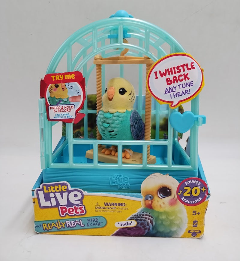 Little Live Pets Indie Real Bird and Cage SEE DETAILS