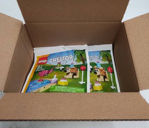 LOT OF 10!! LEGO Creator Cute Animal Birthday Party 30715