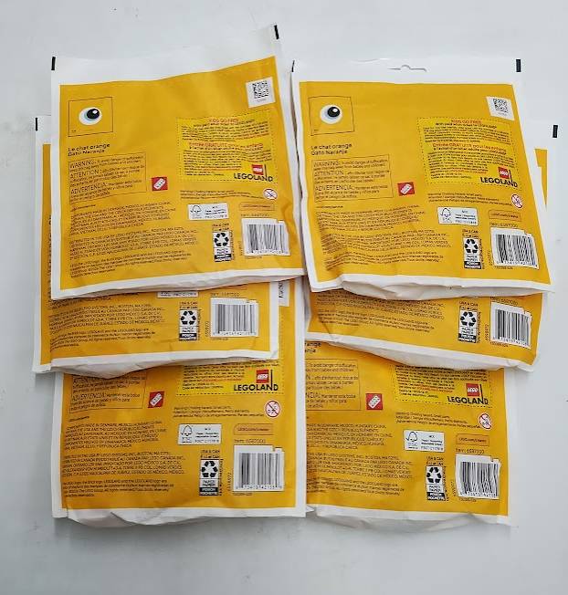 LOT OF 6 !! LEGO Creator Orange Cat 30714