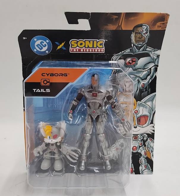 DC X Sonic the Hedgehog Tails and Cyborg Action Figure SEE DETAILS