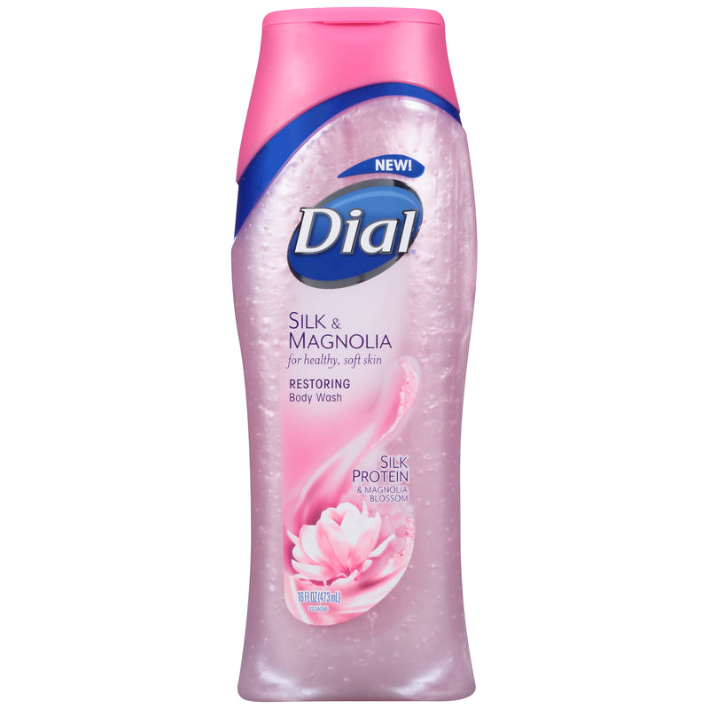 Dial Moisturizing Body Wash - Silk & Magnolia - Net Wt. 16 FL OZ