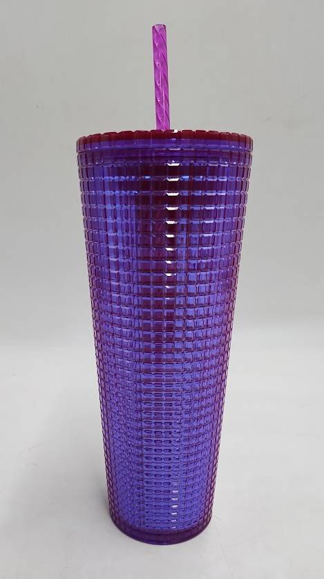 Starbucks Purple Studded Cold Cup Tumbler 24oz