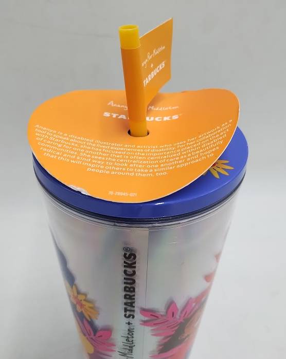 Starbucks Ananya Rao Middleton 2024 24 Oz Tumbler Hologram READ DESCRIPTION