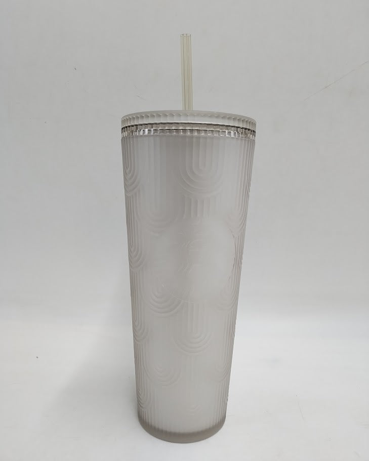 Starbucks Tinted Soft-Touch Shell Plastic Cold Cup - 24 fl oz READ DESCRIPTION