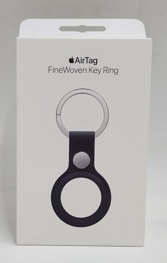 Apple AirTag FineWoven Key Ring - Black
