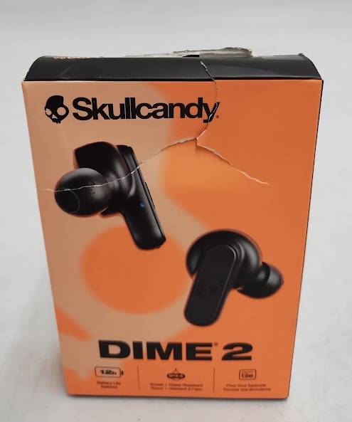 Skullcandy Dime II True Wireless Bluetooth Headphones - Black SEE DETAILS