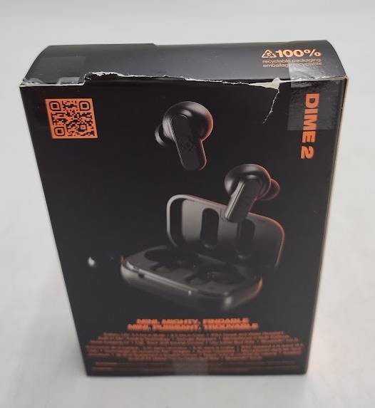 Skullcandy Dime II True Wireless Bluetooth Headphones - Black SEE DETAILS
