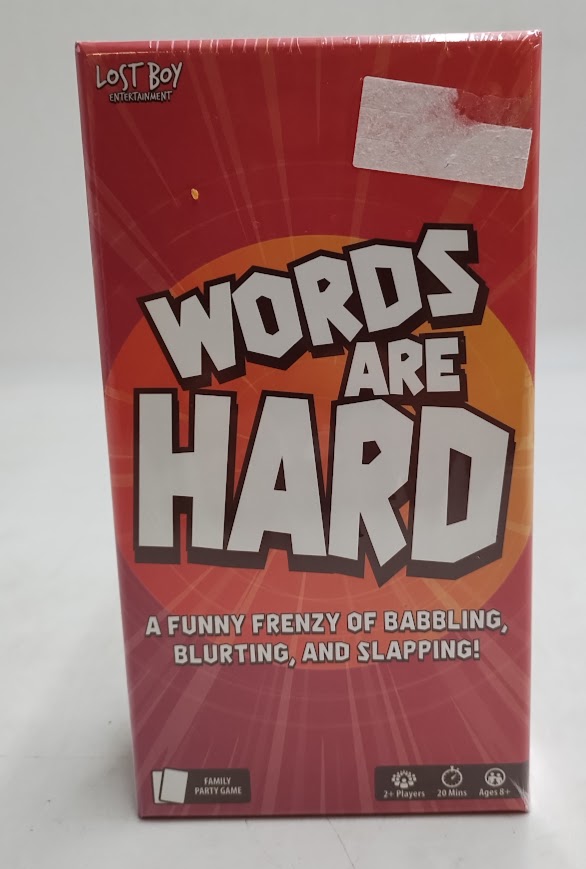 Lost Boy Entertainment Words Are Hard Board Game
