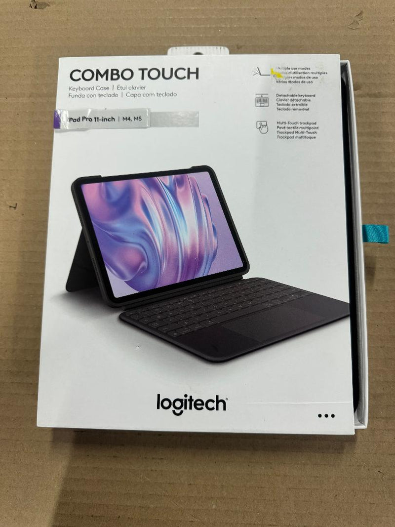 Logitech Combo Touch Keyboard Case iPad Pro 11-inch M4 & M5 Graphite SEE DETAILS