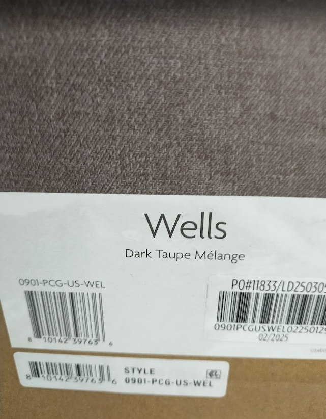 UPPAbaby Changing Station for Remi Bedside Sleeper Accessory Dark Taupe Melange (LOCAL PICKUP ONLY)