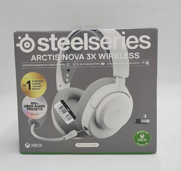 SteelSeries Arctis Nova 3XW Headset - White