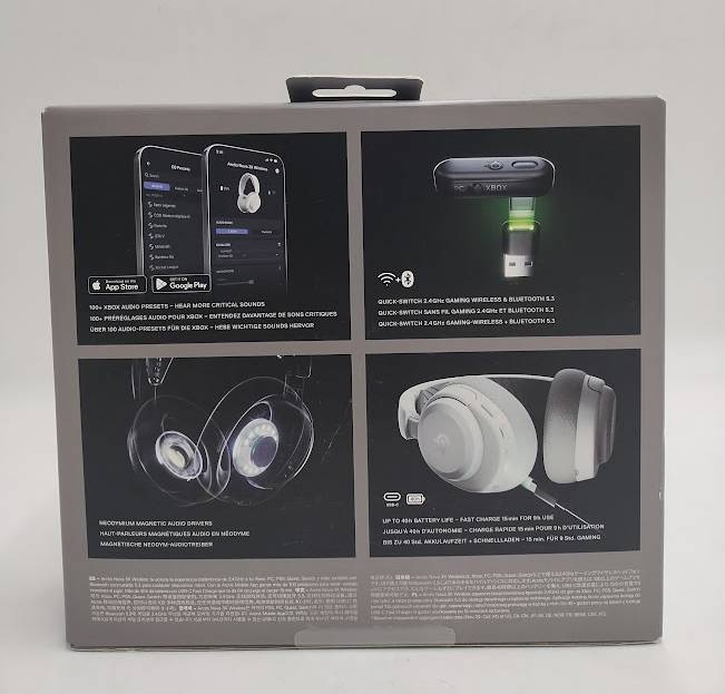 SteelSeries Arctis Nova 3XW Headset - White
