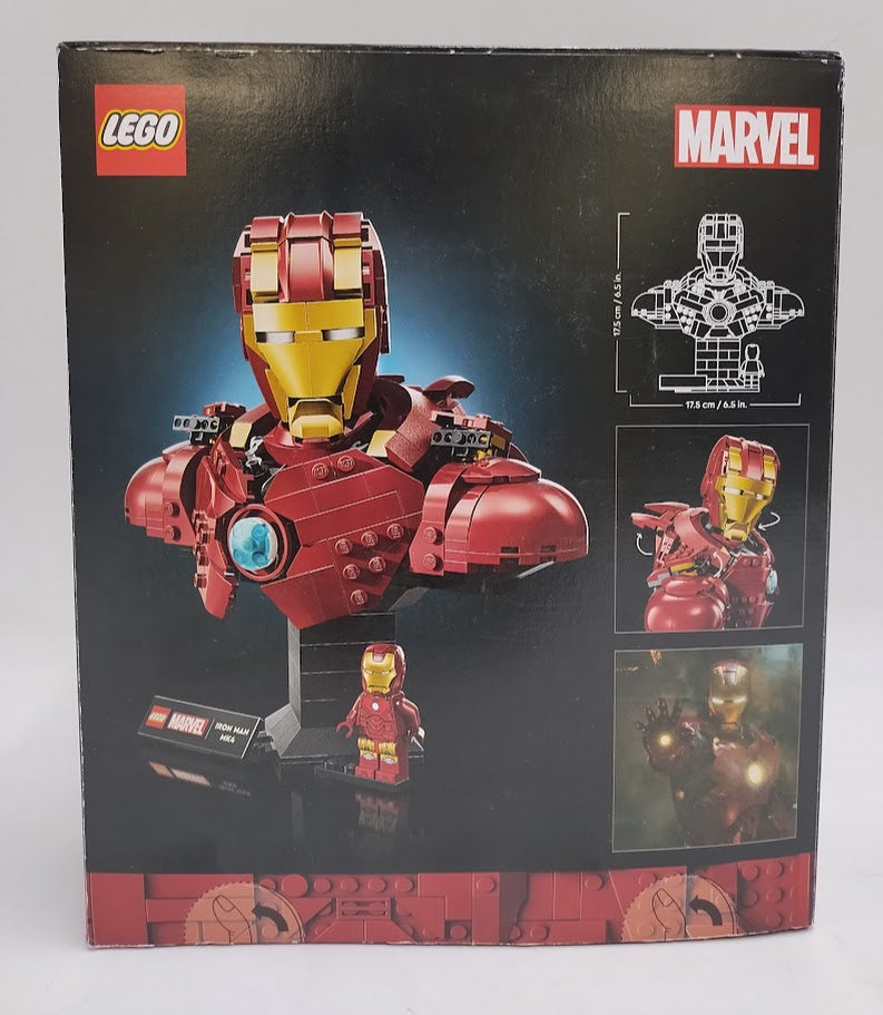 LEGO Marvel Iron Man MK4 Bust Building Kit for Adults 76327 SEE DETAILS