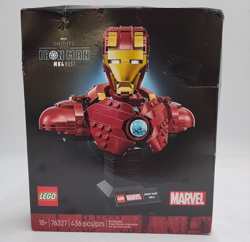 LEGO Marvel Iron Man MK4 Bust Building Kit for Adults 76327 SEE DETAILS