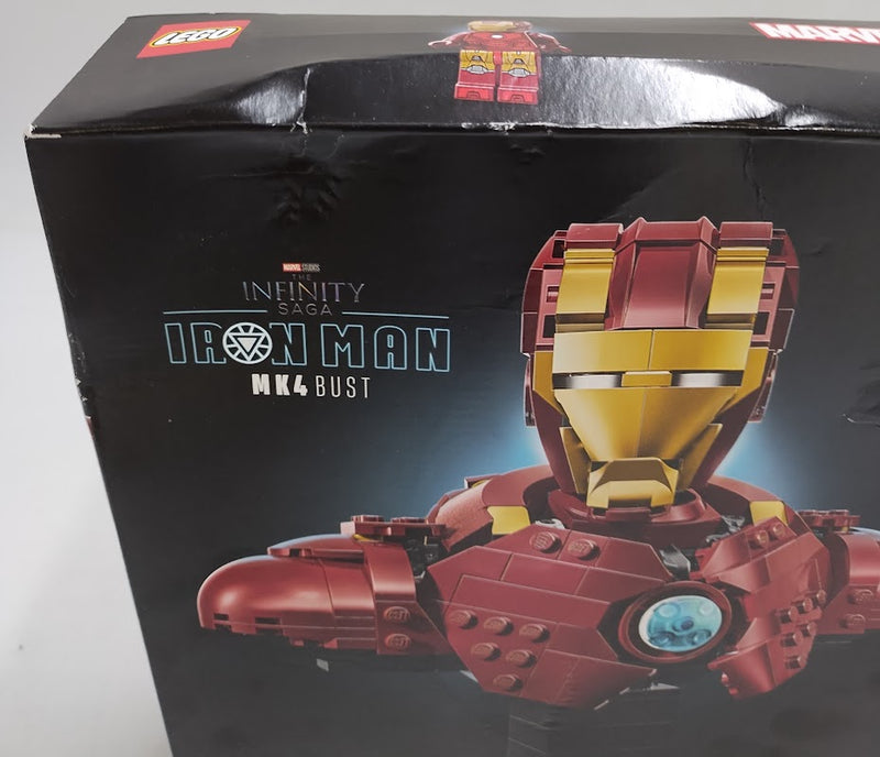 LEGO Marvel Iron Man MK4 Bust Building Kit for Adults 76327 SEE DETAILS