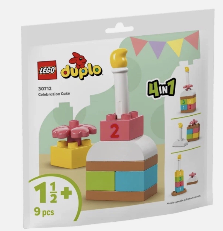 LOT OF 24!!! LEGO DUPLO Celebration Cake 30712