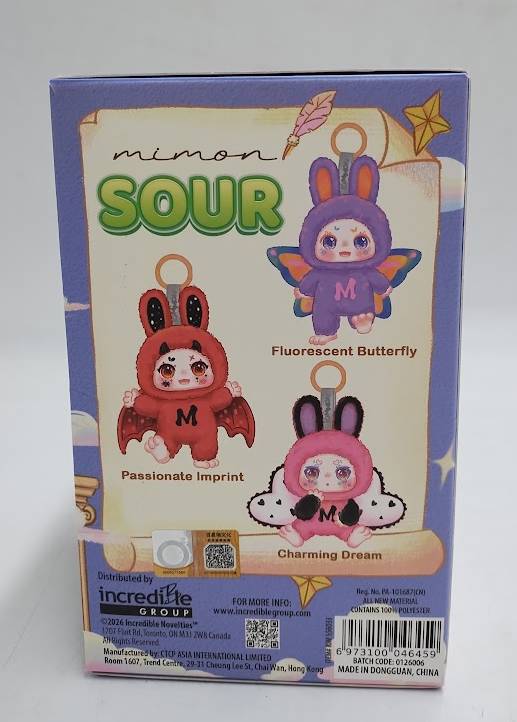 Kimmon Dream Maker Blind Box - Sour Series Plush Collectible SEE DETAILS