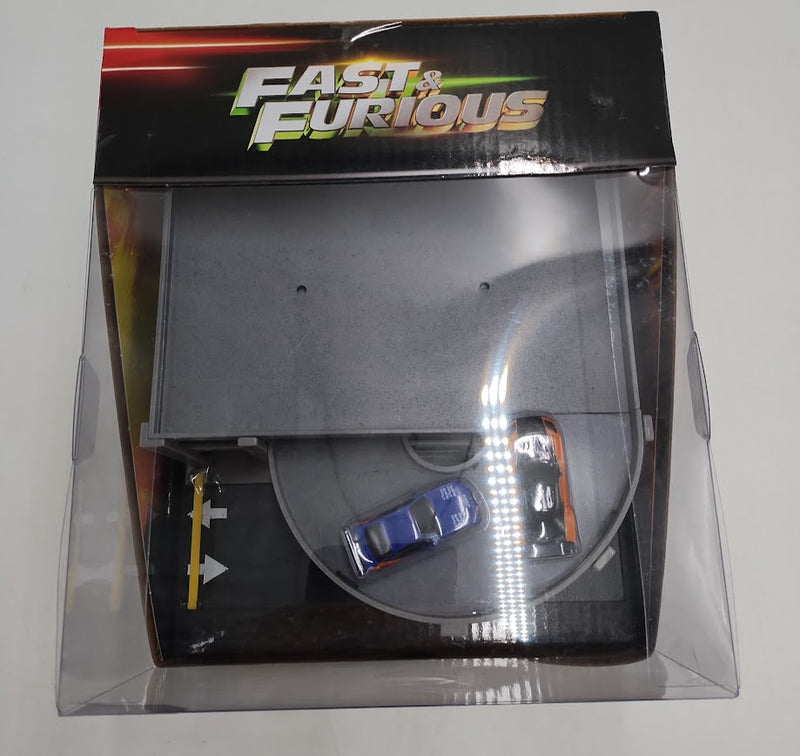 The Fast & Furious Nano Scene Tokyo Garage Toy Vehicle Playset