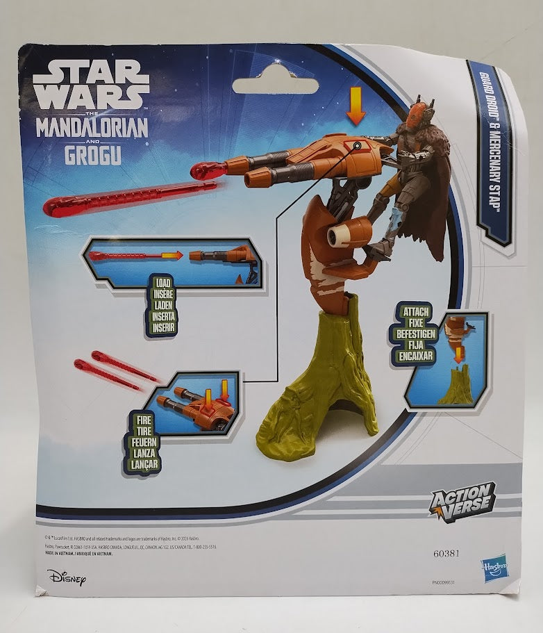 Star Wars ActionVerse Guard Droid & Mercenary STAP SEE DETAILS