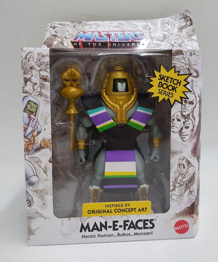 Masters of the Universe Origins Sketchbook Series Man-E-Faces SEE DETAILS