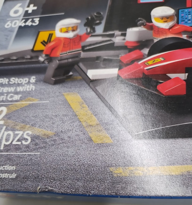 LEGO City F1 Pit Stop & Pit Crew with Ferrari Car, 60443 SEE DETAILS