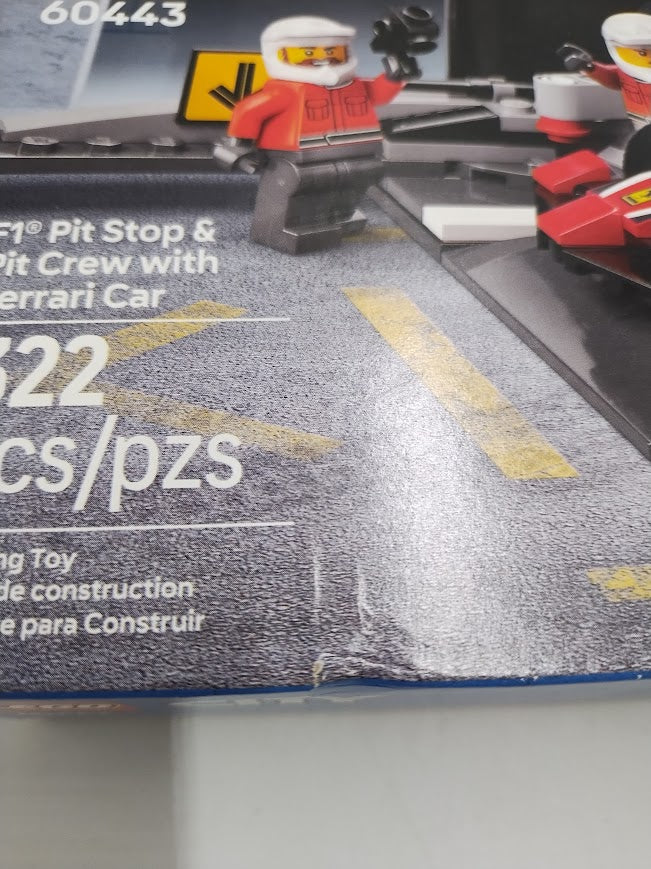 LEGO City F1 Pit Stop & Pit Crew with Ferrari Car, 60443 SEE DETAILS