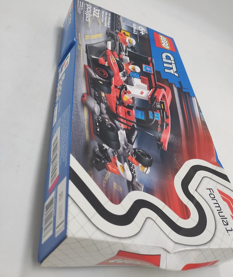 LEGO City F1 Pit Stop & Pit Crew with Ferrari Car, 60443 SEE DETAILS