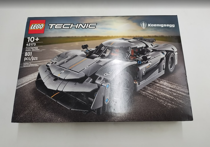 LEGO Technic Koenigsegg Jesko Absolut Gray Hypercar 42173 SEE DETAILS
