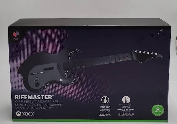 RiffMaster Wireless Guitar Xbox **BRAND NEW, OPEN BOX**