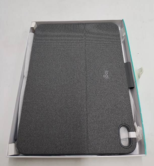 Logitech Combo Touch for iPad 10th Genand A16-Oxford Gray **OPEN BOX**