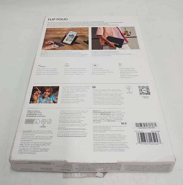 Logitech 11" Flip Folio for iPad Pro and Air **BRAND NEW, OPEN BOX**