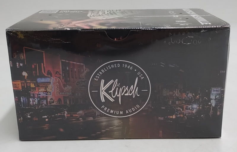 Klipsch Nashville Portable Bluetooth Speaker - Black: Waterproof, USB Rechargeable, IP67