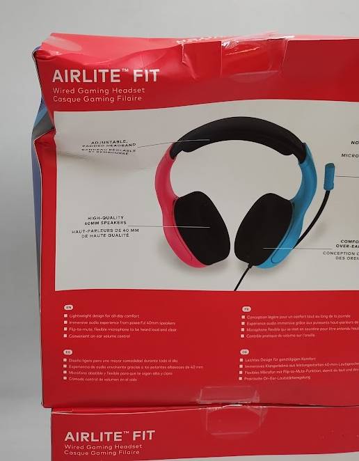 LOT OF 4! Turtle Beach Airlite Fit Wired Headset for Nintendo Switch SEE DETAILS