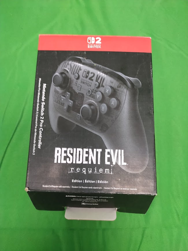 Nintendo Switch 2 Pro Controller Resident Evil Requiem Edition SEE DETAILS