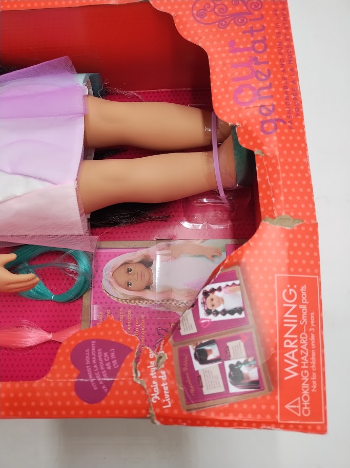 Our Generation Tina Rainbow Hair Grow Doll  SEE DETAILS