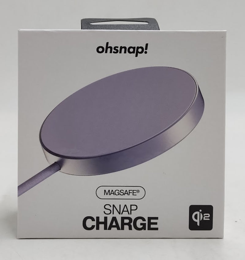 ohsnap! Snap Charge Qi2 Wireless Charger - Crushed Orchid