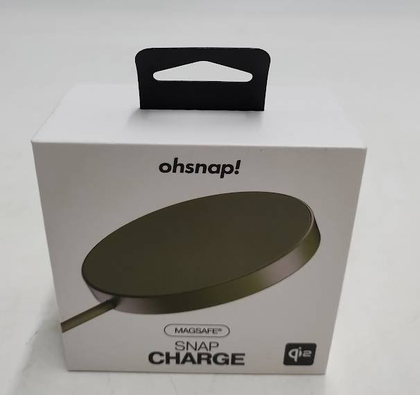ohsnap! Snap Charge Qi2 Wireless Charger - Crocodile Green