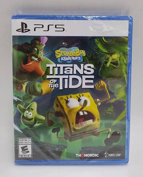 SpongeBob SquarePants: Titans of the Tide - PlayStation 5 - SEALED, DISC LOOSE