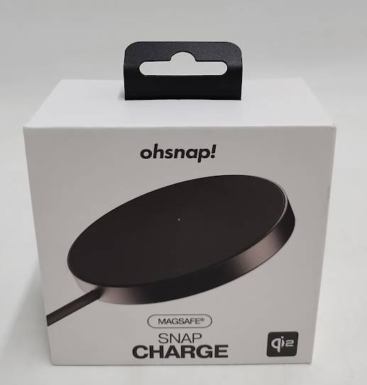ohsnap! Snap Charge Qi2 Wireless Charger - Black