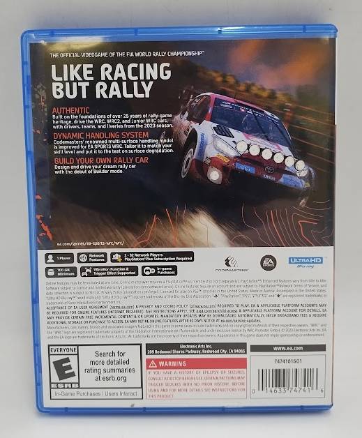 EA Sports WRC - PlayStation 5 - OPEN BOX