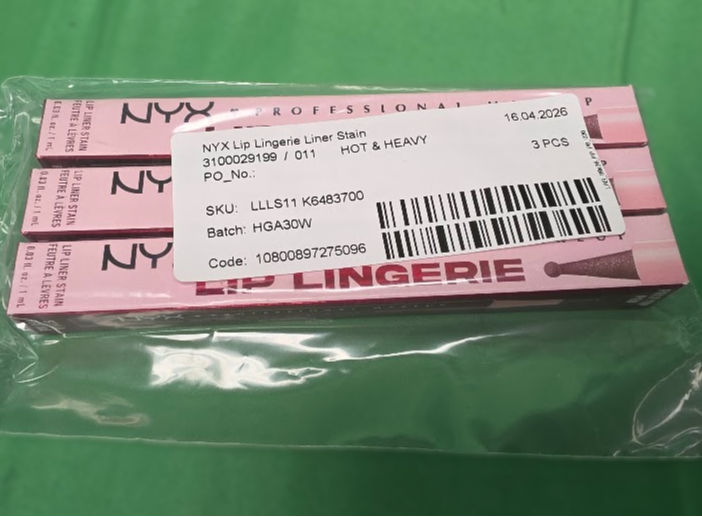 LOT OF 3!!! NYX Lip Lingerie Lip Liner Stain - 11 Hot & Heavy *ADD 3 TO YOUR CART & 1 IS FREE!*