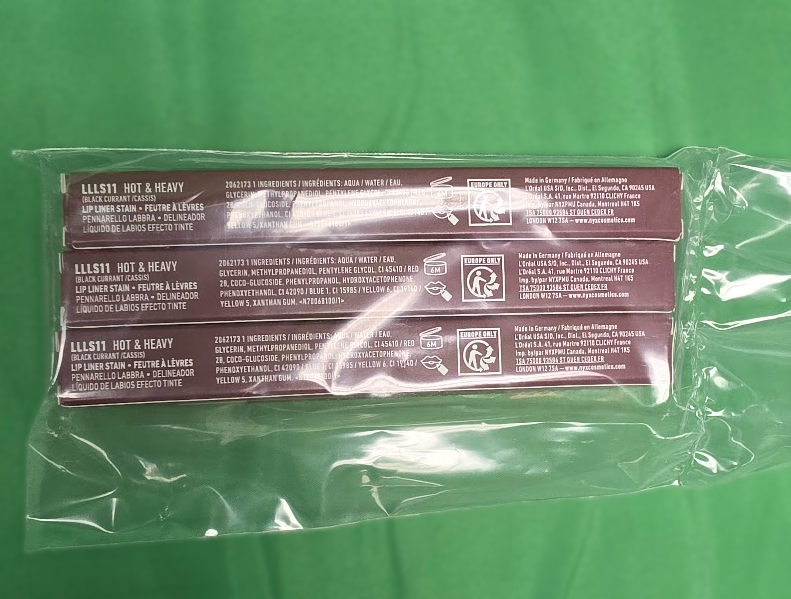 LOT OF 3!!! NYX Lip Lingerie Lip Liner Stain - 11 Hot & Heavy *ADD 3 TO YOUR CART & 1 IS FREE!*