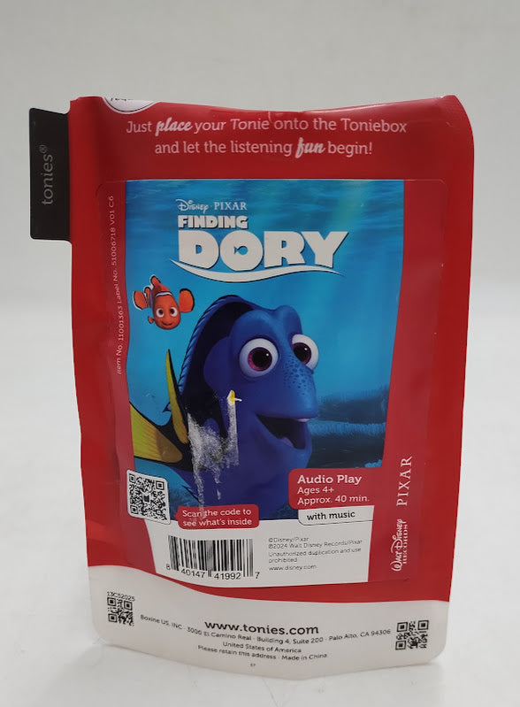 tonies Disney Pixar Finding Dory Tonie Figurine: Language Skills & Creative Thinking Storybook SEE DETAILS *ADD 3 TO YOUR CART & 1 IS FREE!*