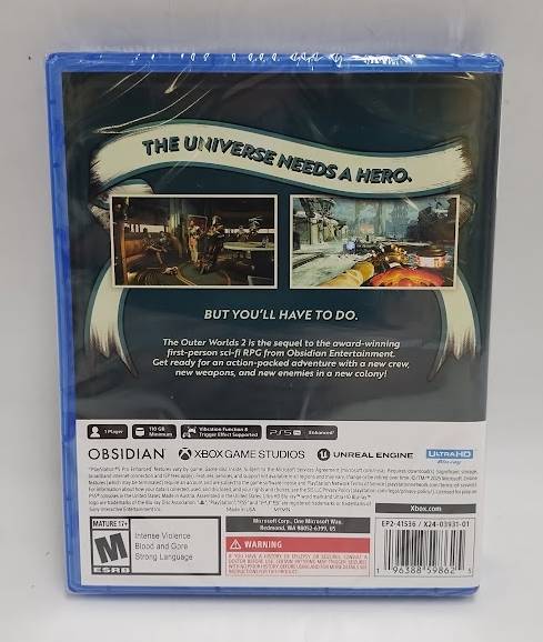 The Outer Worlds 2 Standard Edition - PlayStation 5 - SEALED, LOOSE DISC