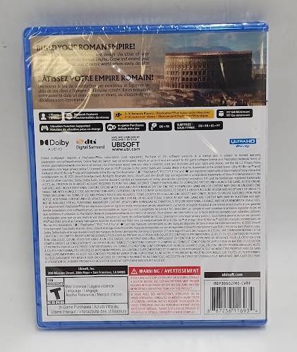 Anno 117 Pax Romana Bil - PlayStation 5 - DISC LOOSE, SEALED