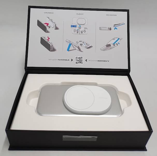 OhSnap MCON Magnetic Mobile Gaming Controller White MagSafe Adapter **OPEN BOX**