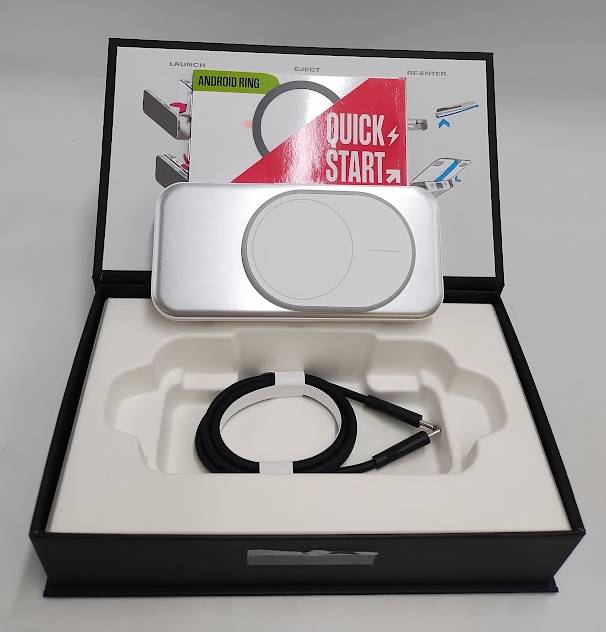 OhSnap MCON Magnetic Mobile Gaming Controller White MagSafe Adapter **OPEN BOX**