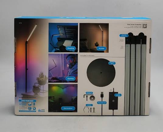 Enbrighten Vibe Wi-Fi Spectrum RGBWIC Adjustable Accent Lamp